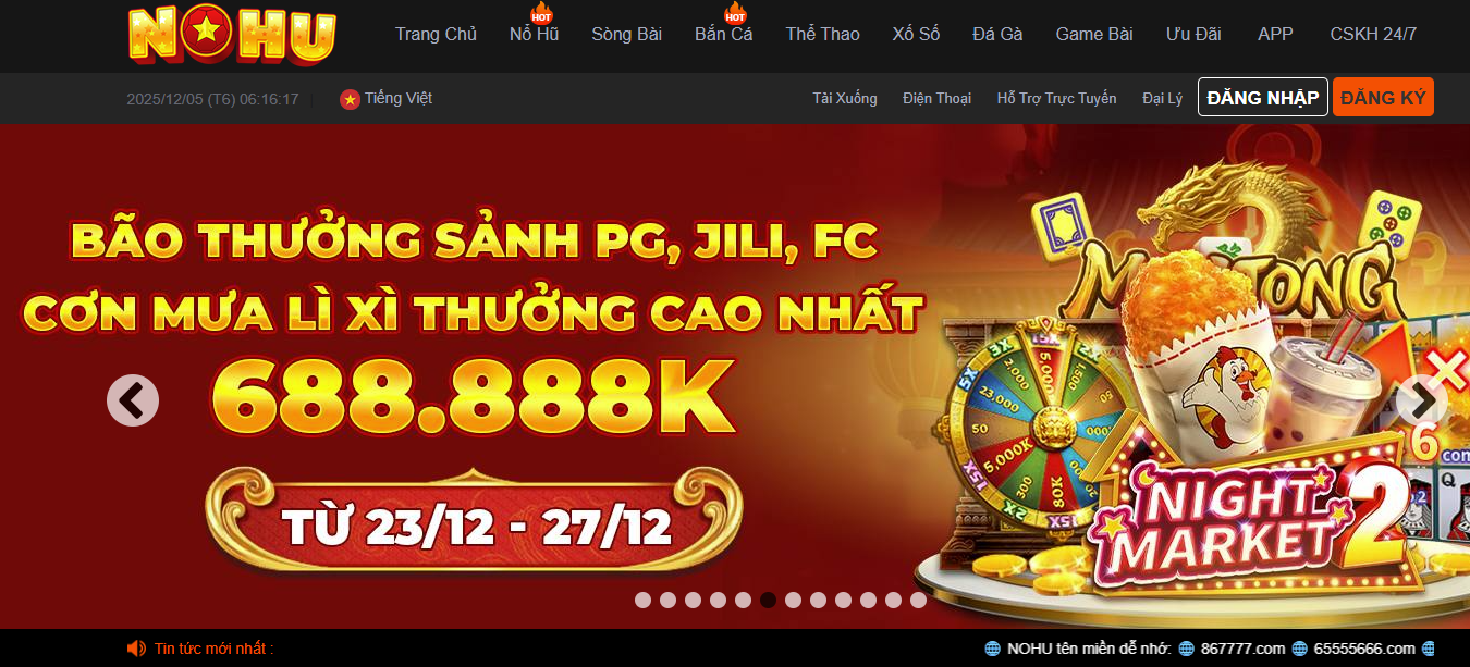 Giới thiệu về nhà cái Nohu90.